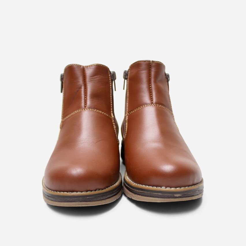 Botin Puro Cuero 790 Caramelo