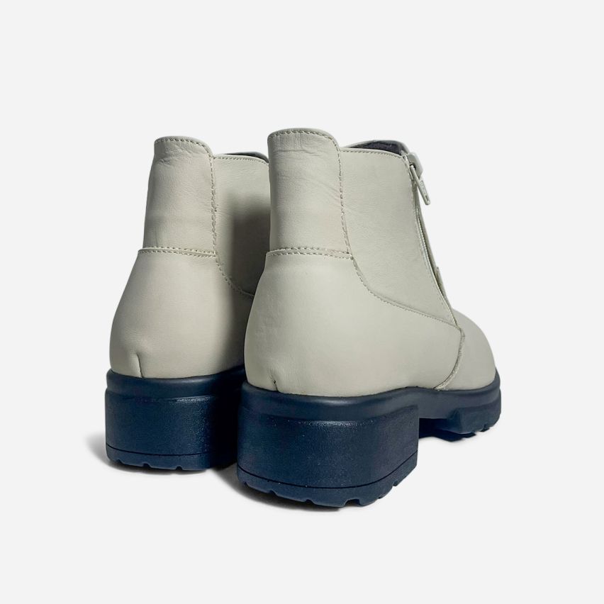 Botin Puro Cuero 790 Hueso PU