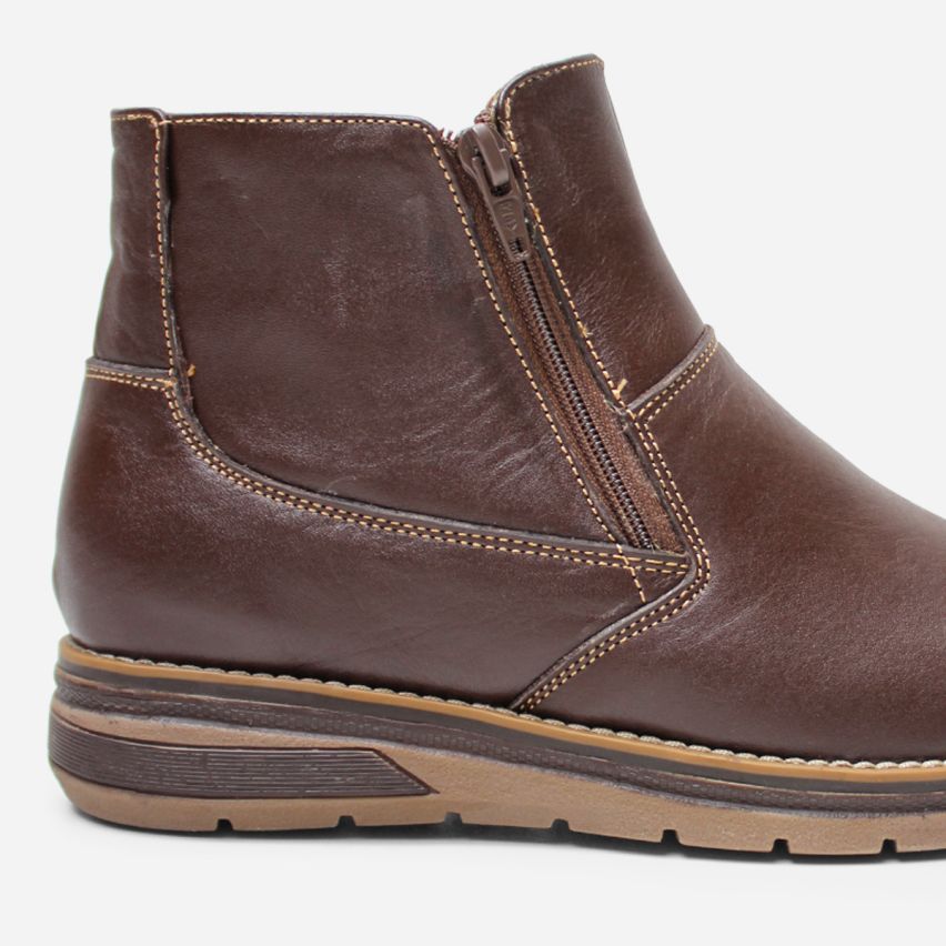 Botin Puro Cuero 790 Marrón