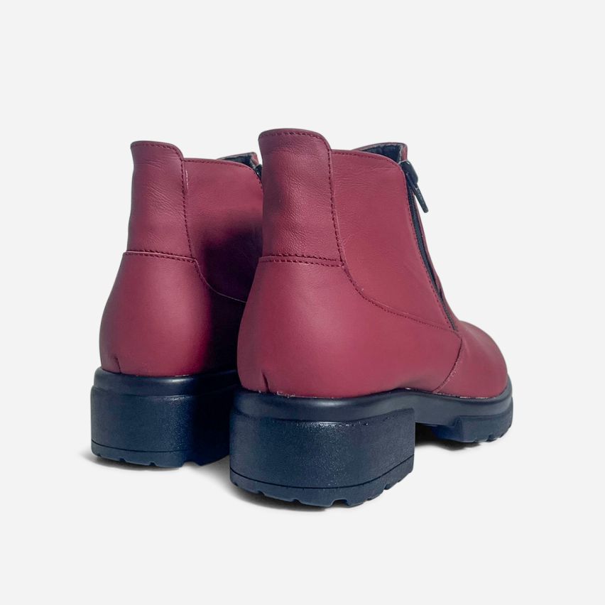 Botin Puro Cuero 790 Vino PU