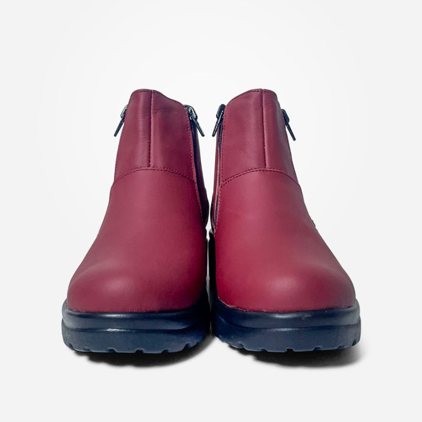 Botin Puro Cuero 790 Vino PU