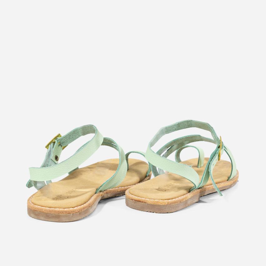 Sandalia Puro Cuero 809 - MENTA