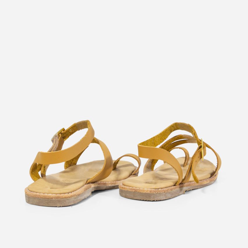 Sandalia Puro Cuero 809 - NATURAL