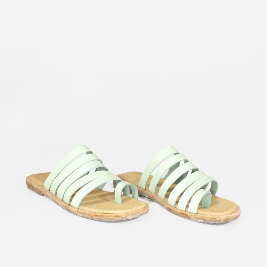Sandalia Puro Cuero 810 - MENTA