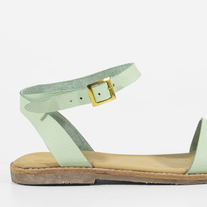 Sandalia Puro Cuero 811 - MENTA