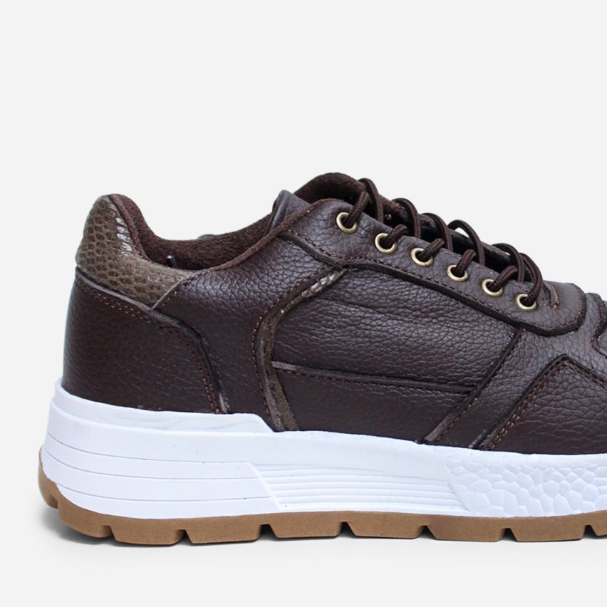 Zapatilla Puero Cuero 842 Pv