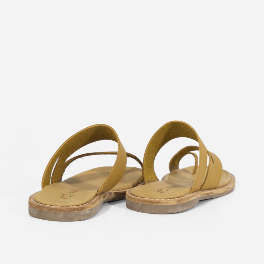 Sandalia Puro Cuero 844 - NATURAL