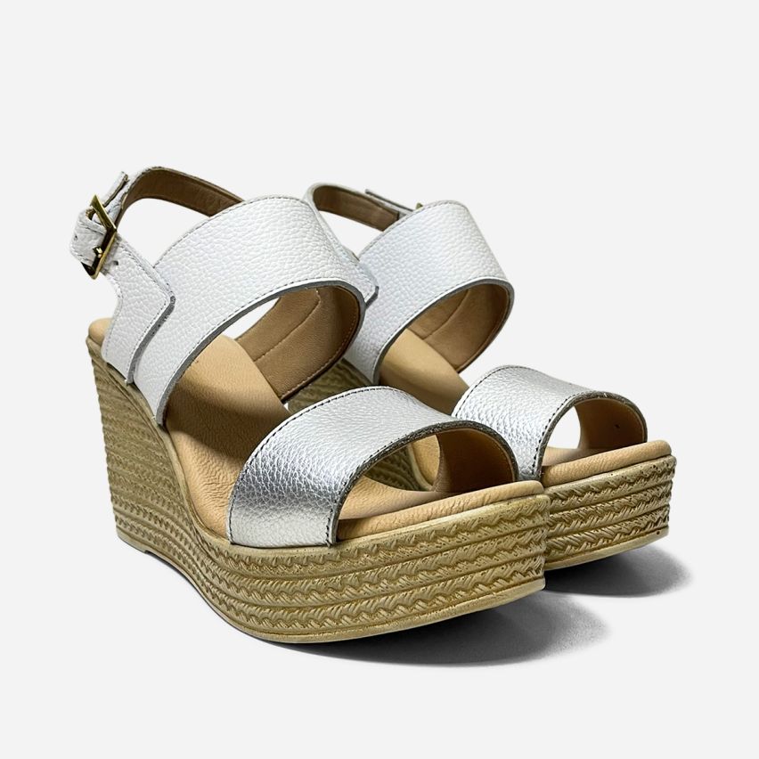 Sandalia Puro Cuero 845 Blanco