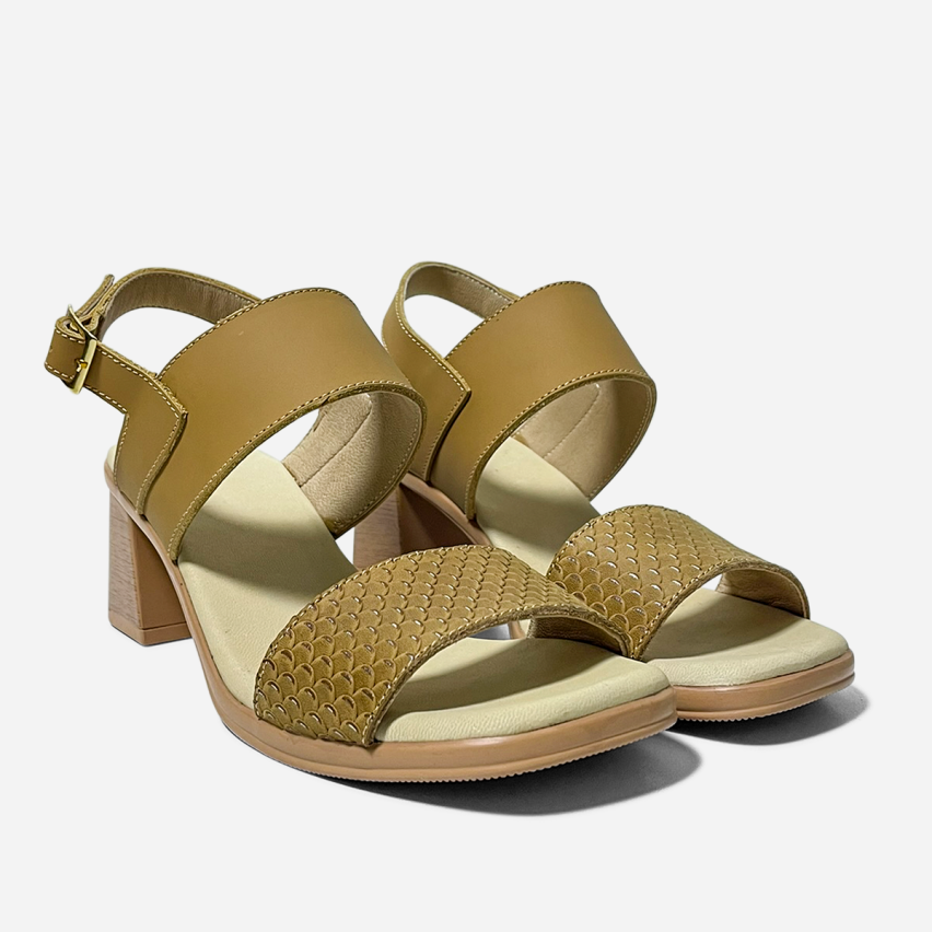 Sandalia Puro Cuero 845 Natural