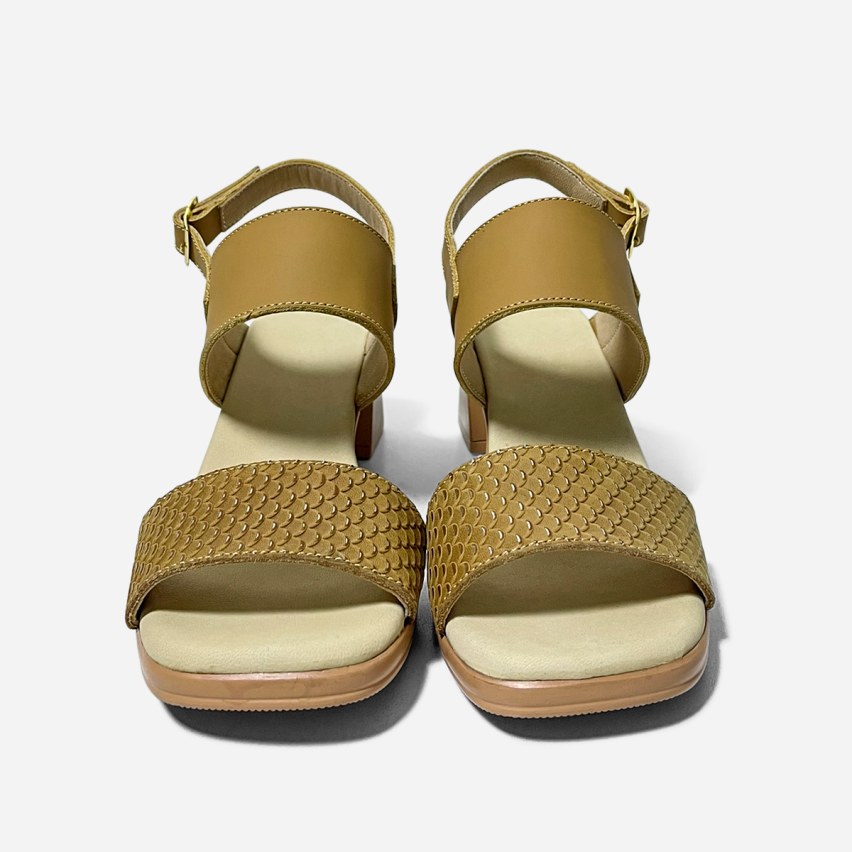 Sandalia Puro Cuero 845 Natural