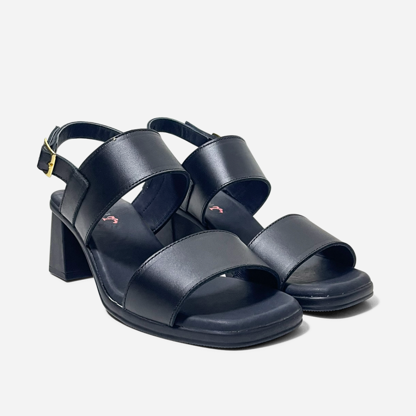 Sandalia Puro Cuero 845 Negro