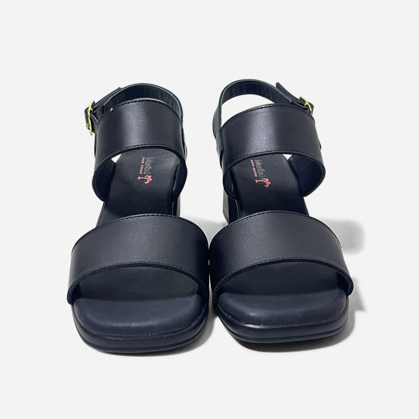 Sandalia Puro Cuero 845 Negro