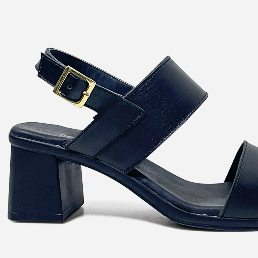 Sandalia Puro Cuero 845 Negro
