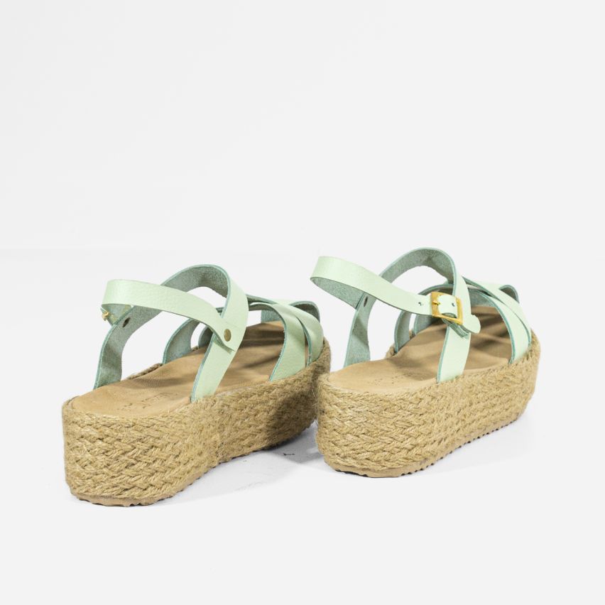 Sandalia Puro Cuero 849 - MENTA