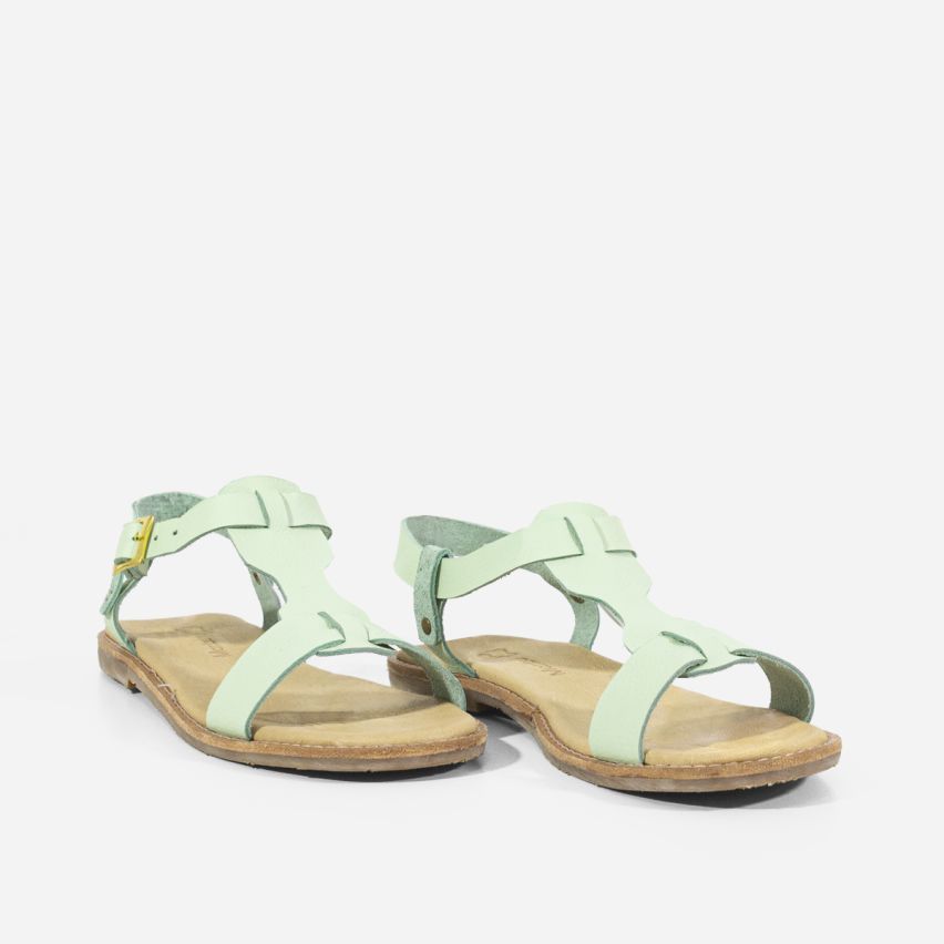 Sandalia Puro Cuero 855 - MENTA
