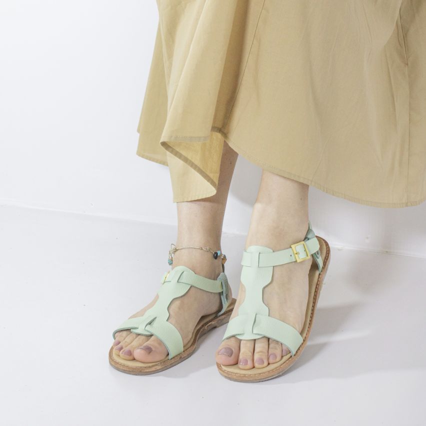 Sandalia Puro Cuero 855 - MENTA