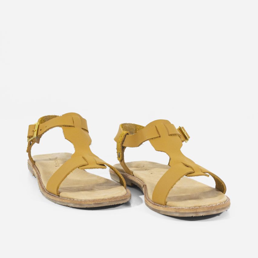 Sandalia Puro Cuero 855 - NATURAL