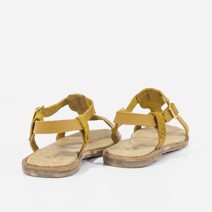 Sandalia Puro Cuero 855 - NATURAL