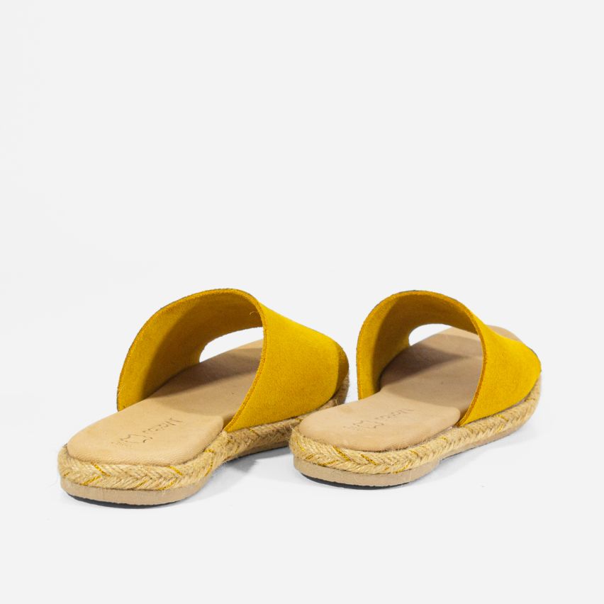 Sandalia Puro Cuero 861 - AMARILLO