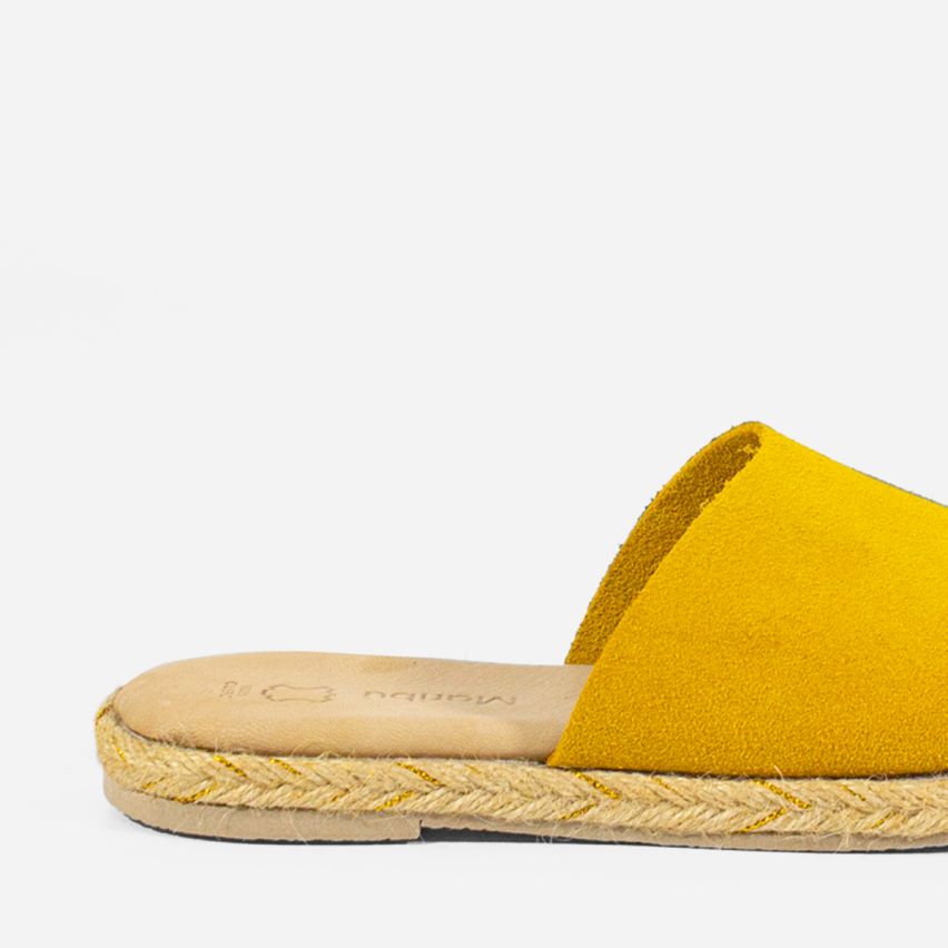 Sandalia Puro Cuero 861 - AMARILLO
