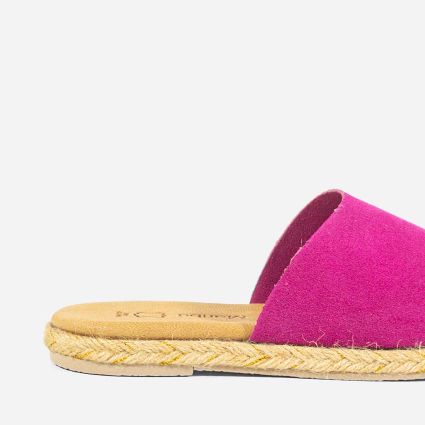 Sandalia Puro Cuero 861 - FUCSIA