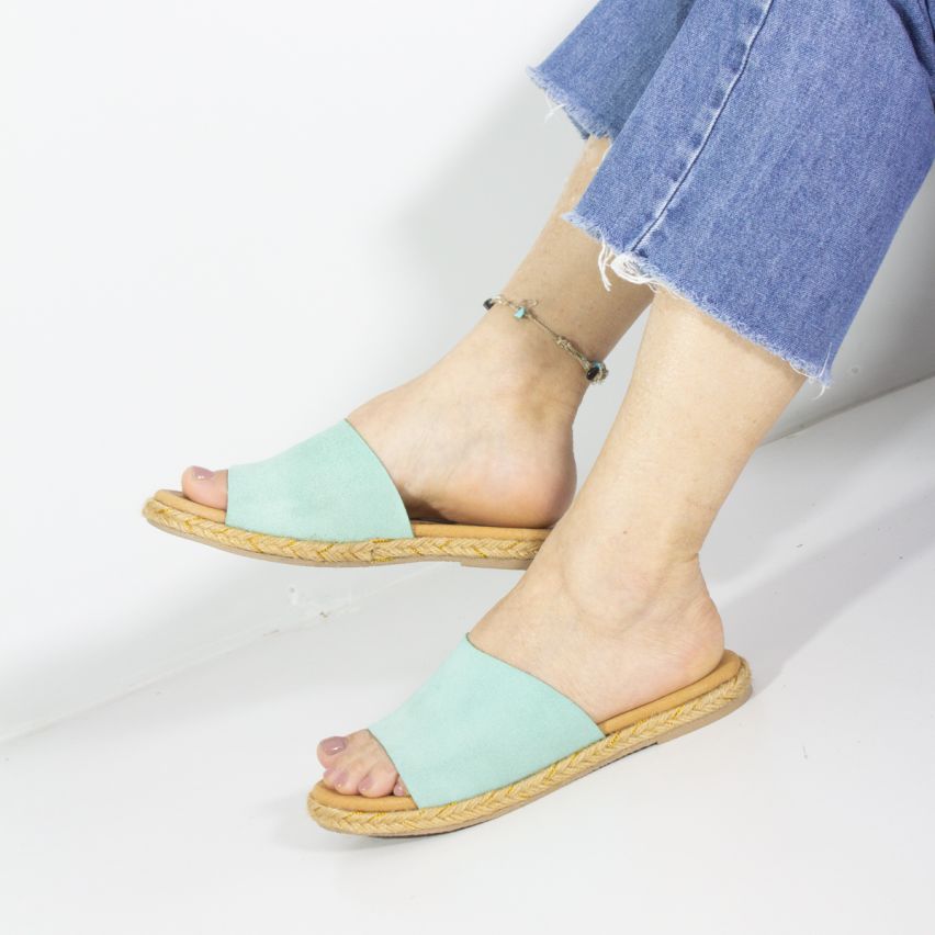 Sandalia Puro Cuero 861 - MENTA