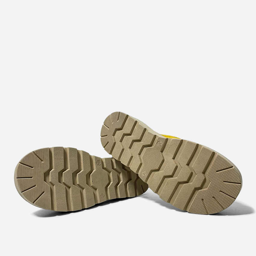 Sandalia Puro Cuero 861 Mostaza