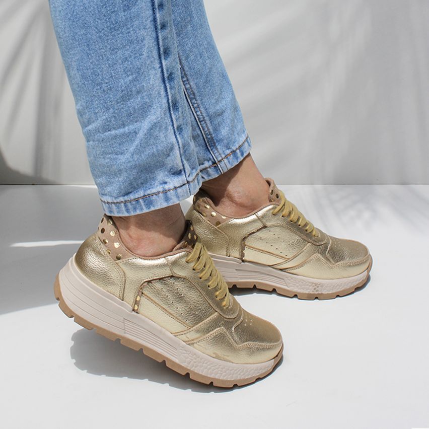 Zapatilla Puro Cuero 842