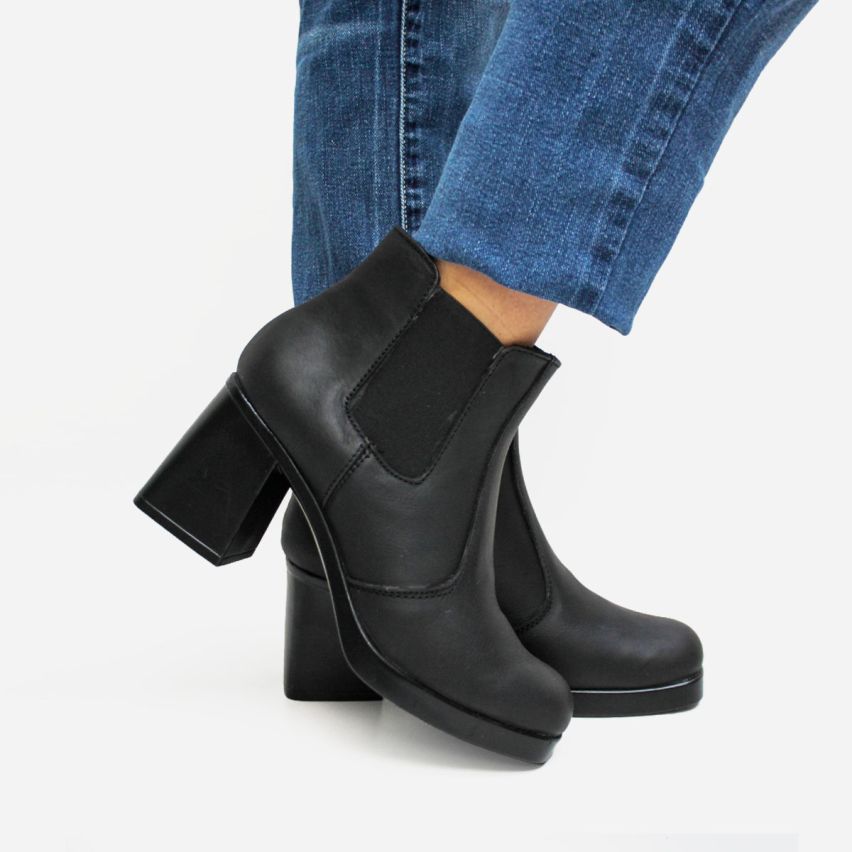 Botin Puro Cuero 1040 Pu
