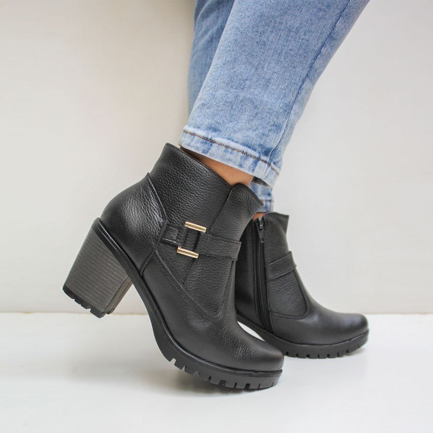Botin Puro Cuero 886 Pu